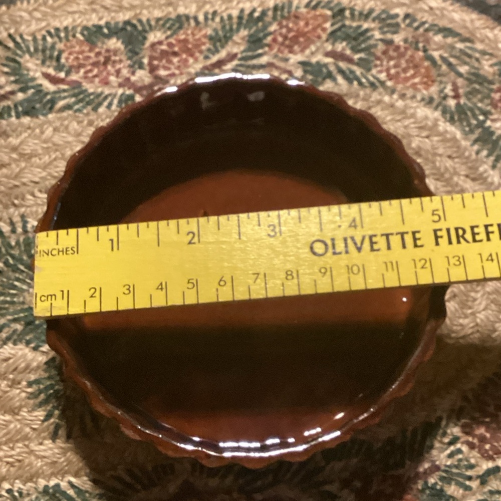 Vintage Individual Mini Pie, Tart or Quiche Dishes - set of 4 - Picture 4 of 5